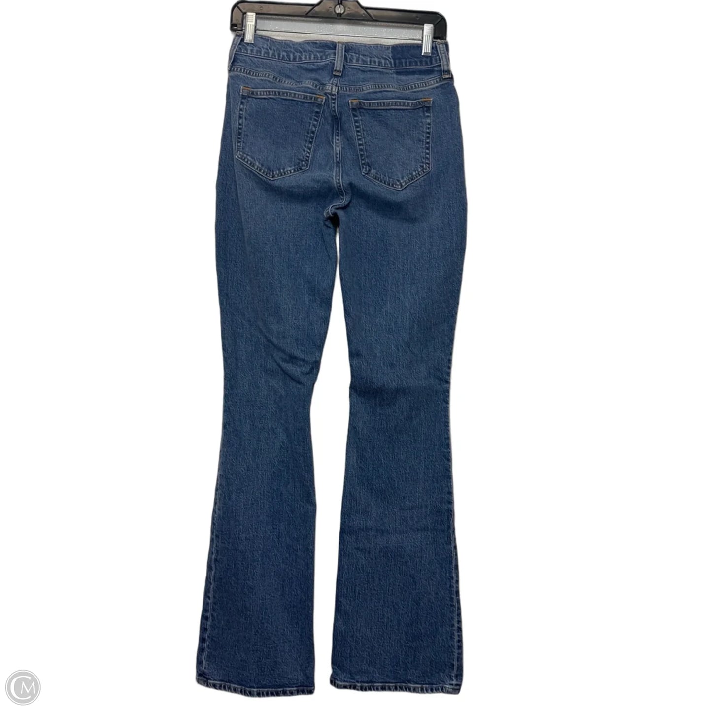 Jeans mid rise boot cut By Abercrombie And Fitch In Blue Denim, Size: 2