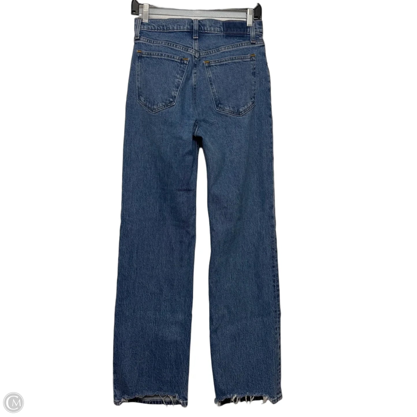 Jeans 90s relaxed high rise Straight By Abercrombie And Fitch In Blue Denim, Size: 2
