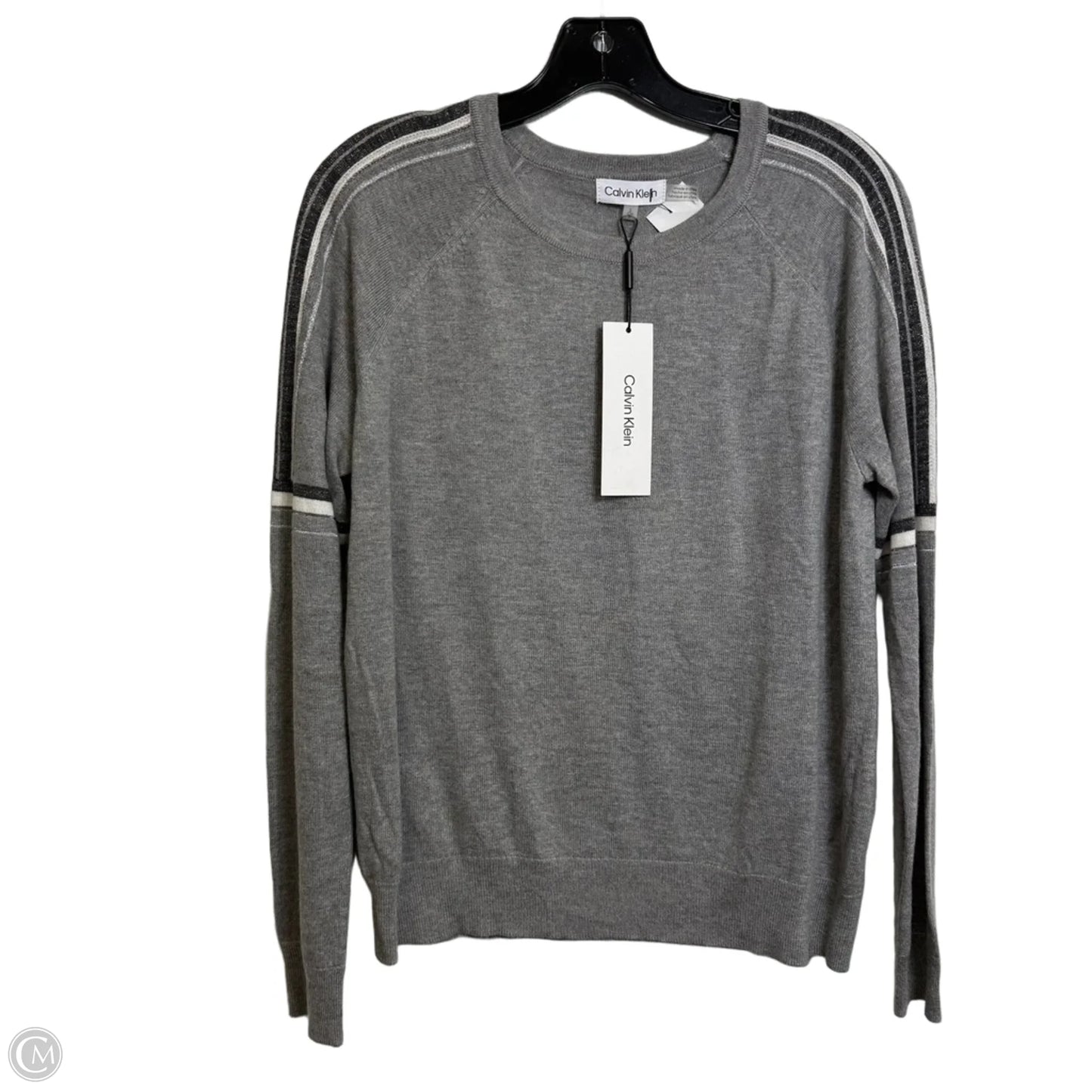 Cardigan By Calvin Klein In Grey, Size: S