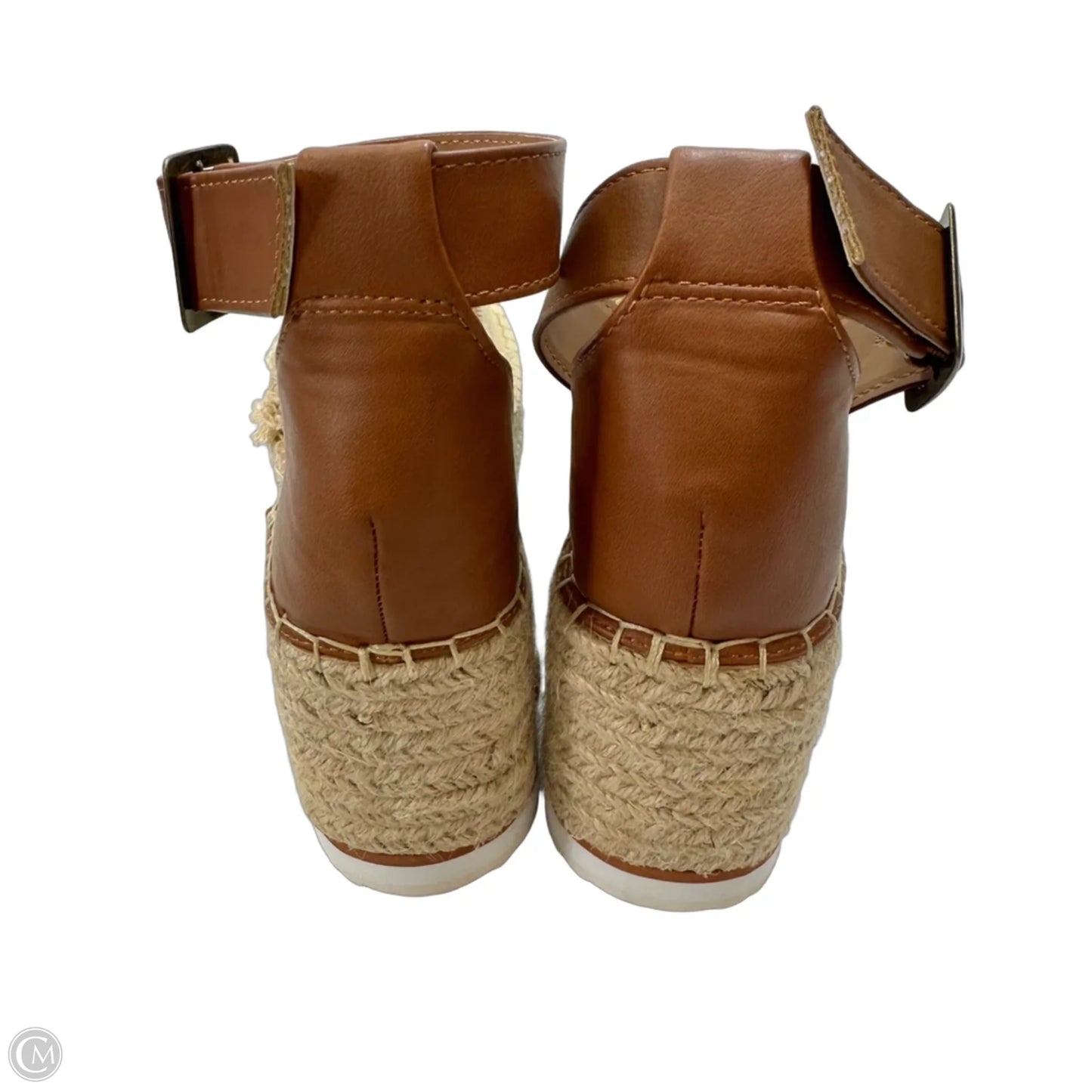 Shoes Heels Wedge By Nautica In Tan, Size: 6.5