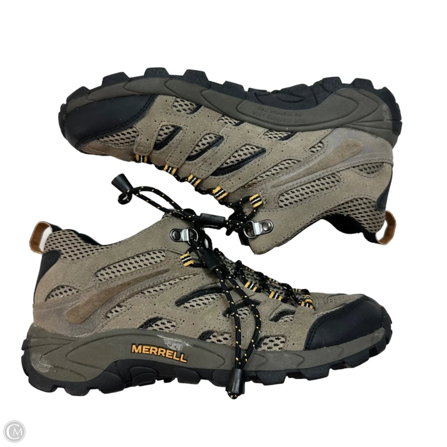 Boots Ankle Flats By Merrell In Brown, Size: 5.5