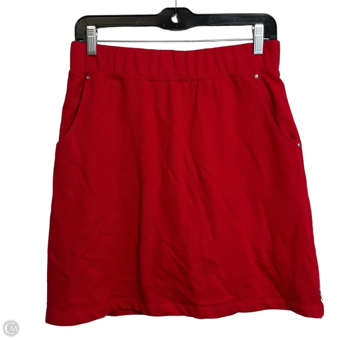 Skirt Set 2pc By Quaker Factory In Red, Size: Xs