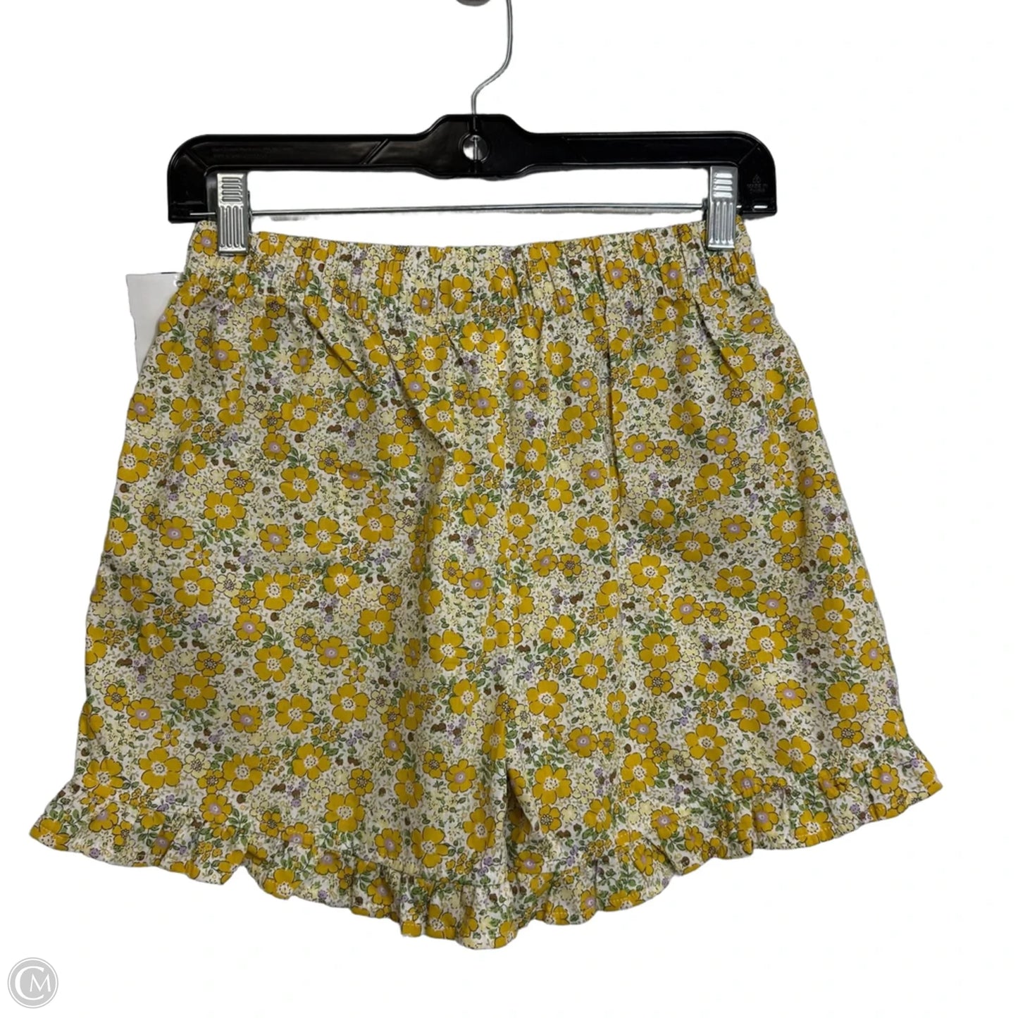 Shorts By Clothes Mentor In Yellow, Size: S