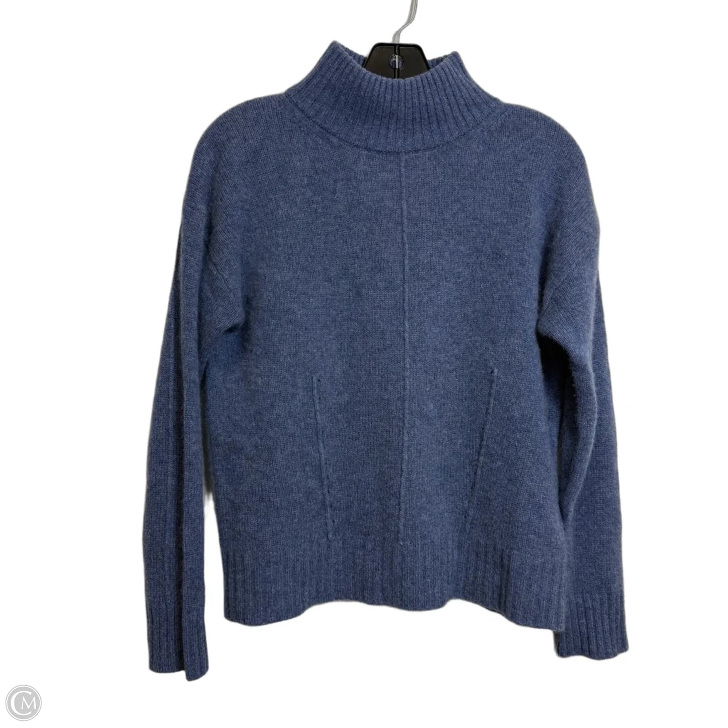 Sweater Cashmere By Clothes Mentor In Blue, Size: S