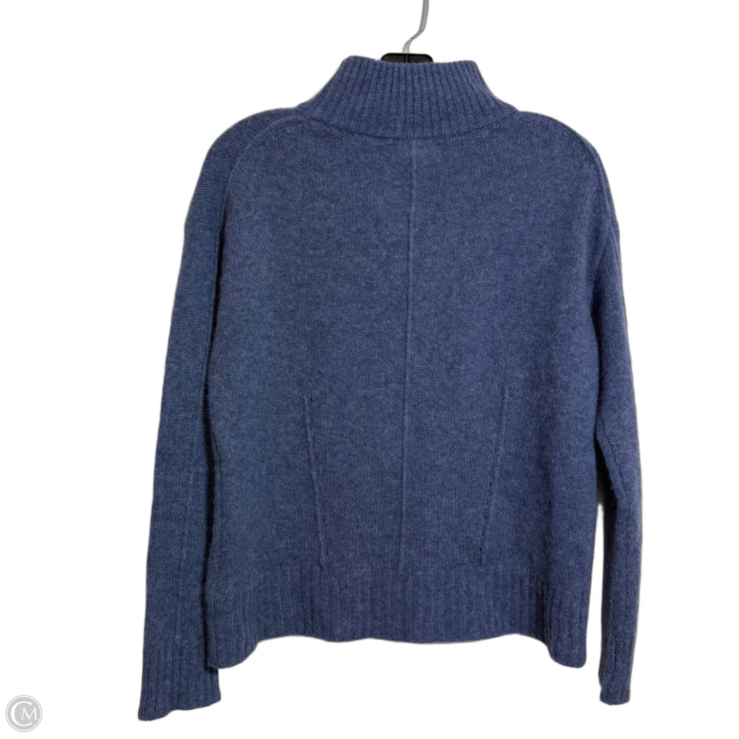 Sweater Cashmere By Clothes Mentor In Blue, Size: S