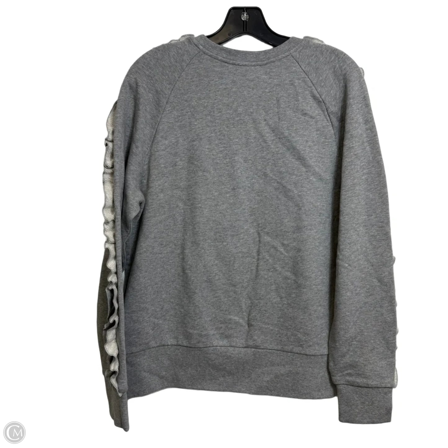 Sweatshirt Designer By Kate Spade In Grey, Size: M