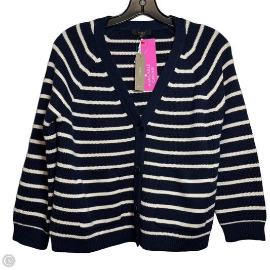 Sweater By J. Crew In Blue stripe, Size: Xs