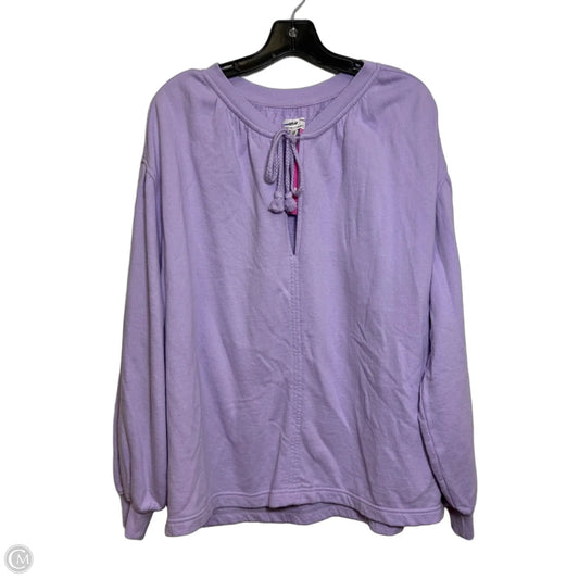 Sweatshirt Collar By Aerie In Purple, Size: Xs