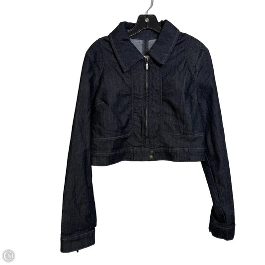 Jacket Denim By Pilcro In Blue Denim, Size: S