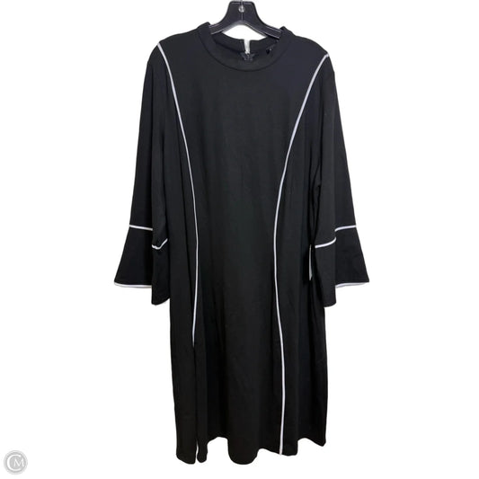 Dress Casual Maxi By Eloquii In Black, Size: Xxl