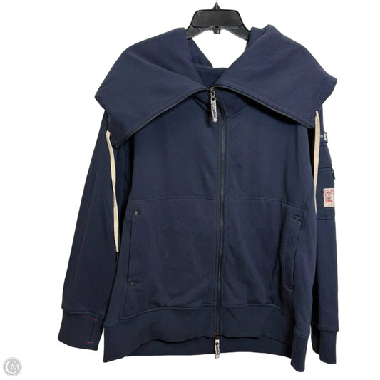 Sweatshirt Hoodie By Thumb In Navy, Size: Xl