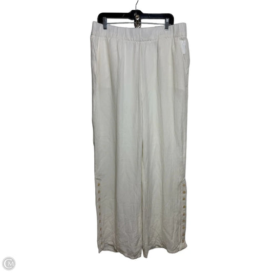 Pants Lounge By Soft Surroundings In White, Size: Xl