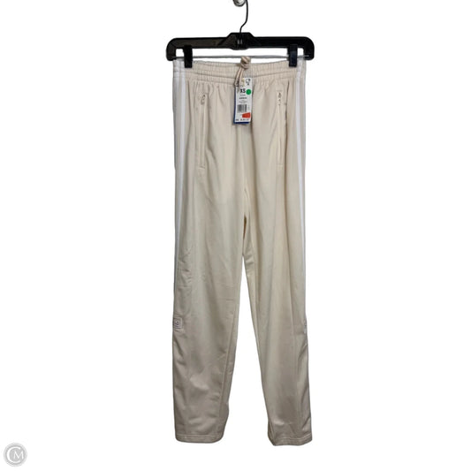 Athletic Pants By Adidas In Ivory, Size: Xs