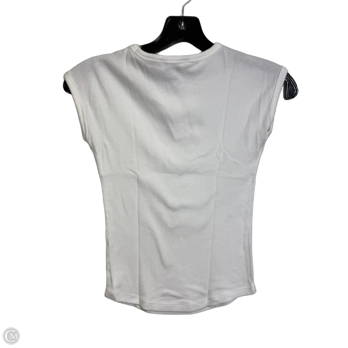 Top Short Sleeve Basic By Maeve In White, Size: Xxs