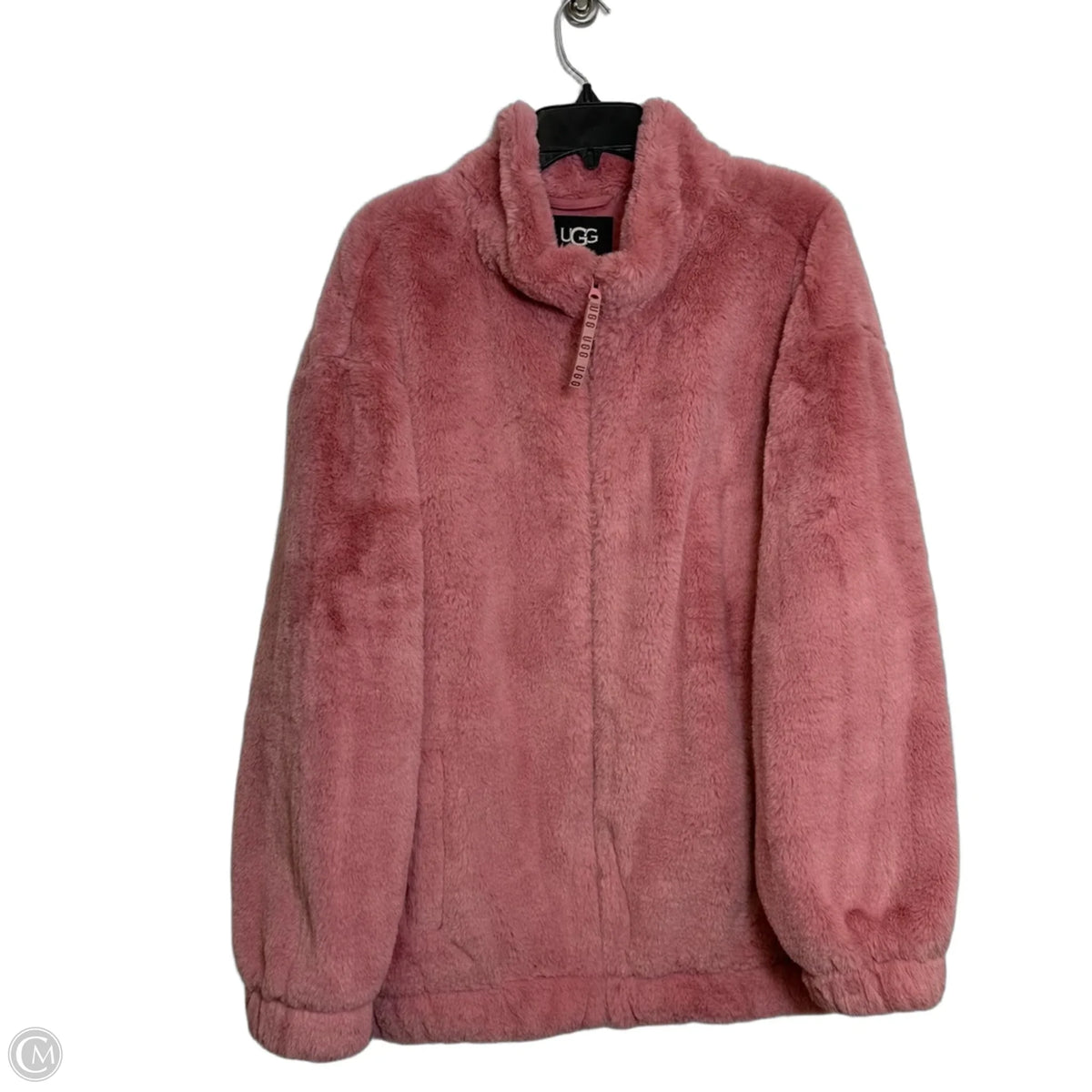 Jacket Designer By Ugg In Pink, Size: 2x