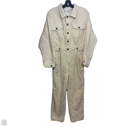 Jumpsuit By Mable In Ivory, Size: L