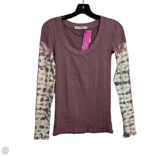 Top Long Sleeve By We The Free In Pink, Size: S