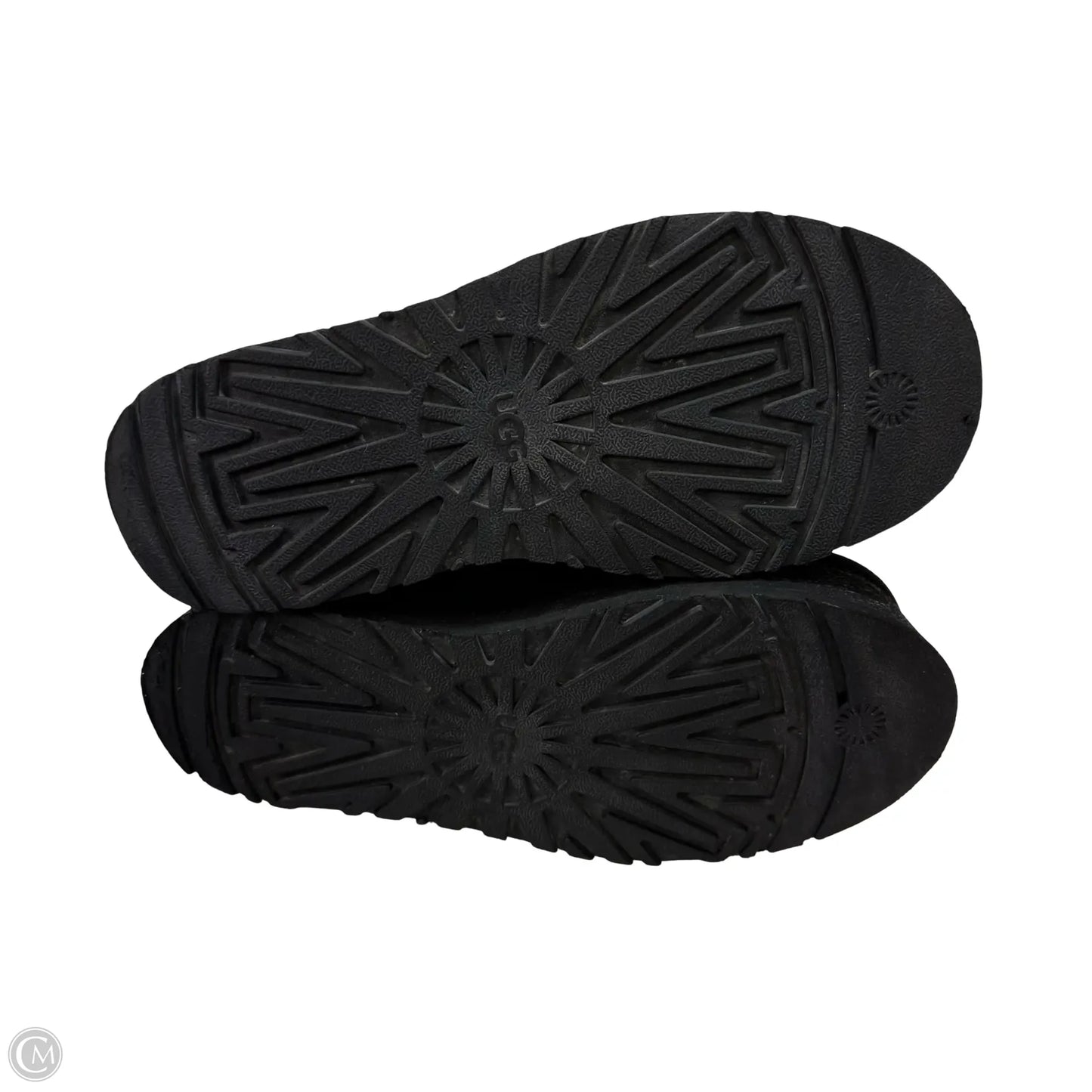Classic Mini Dipper Boots Designer By Ugg In Black, Size: 7