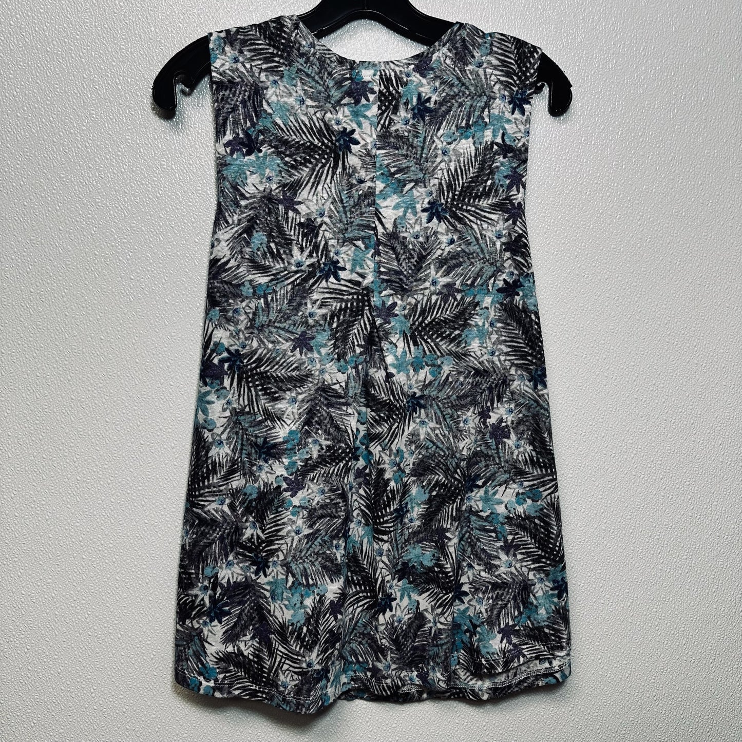 Print Top Sleeveless J Jill O, Size M