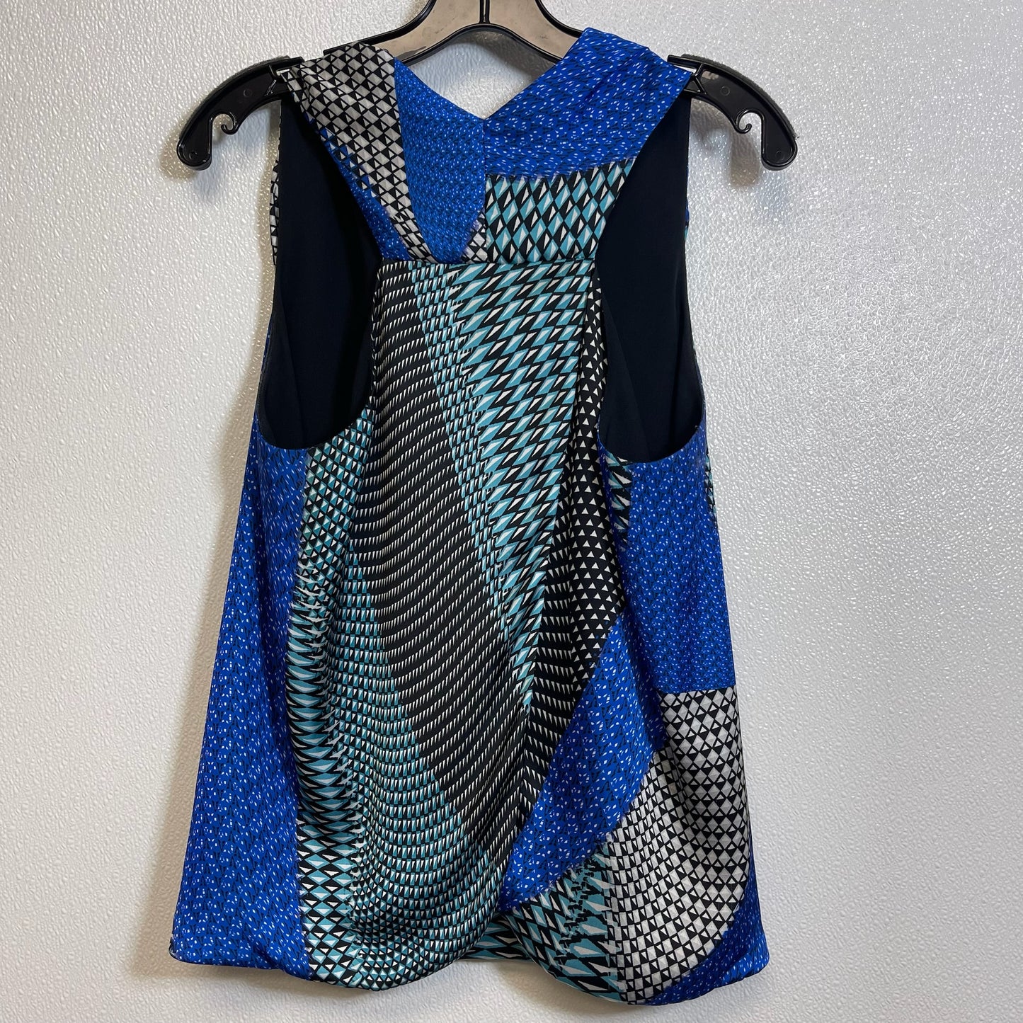 Print Top Sleeveless Clothes Mentor, Size S