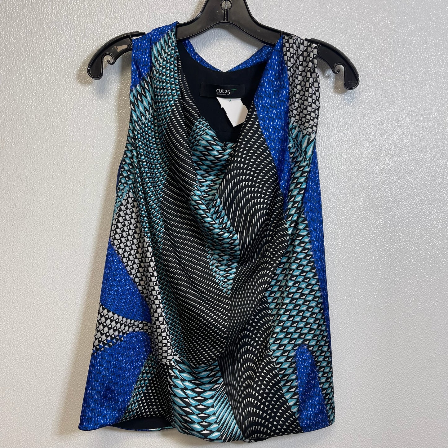 Print Top Sleeveless Clothes Mentor, Size S