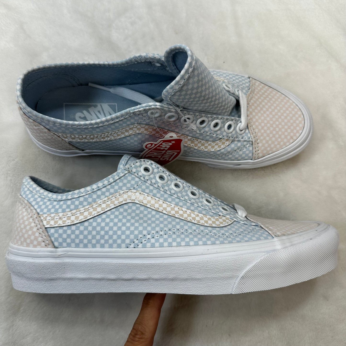 Shoes Athletic By Vans In Blue, Size: 8