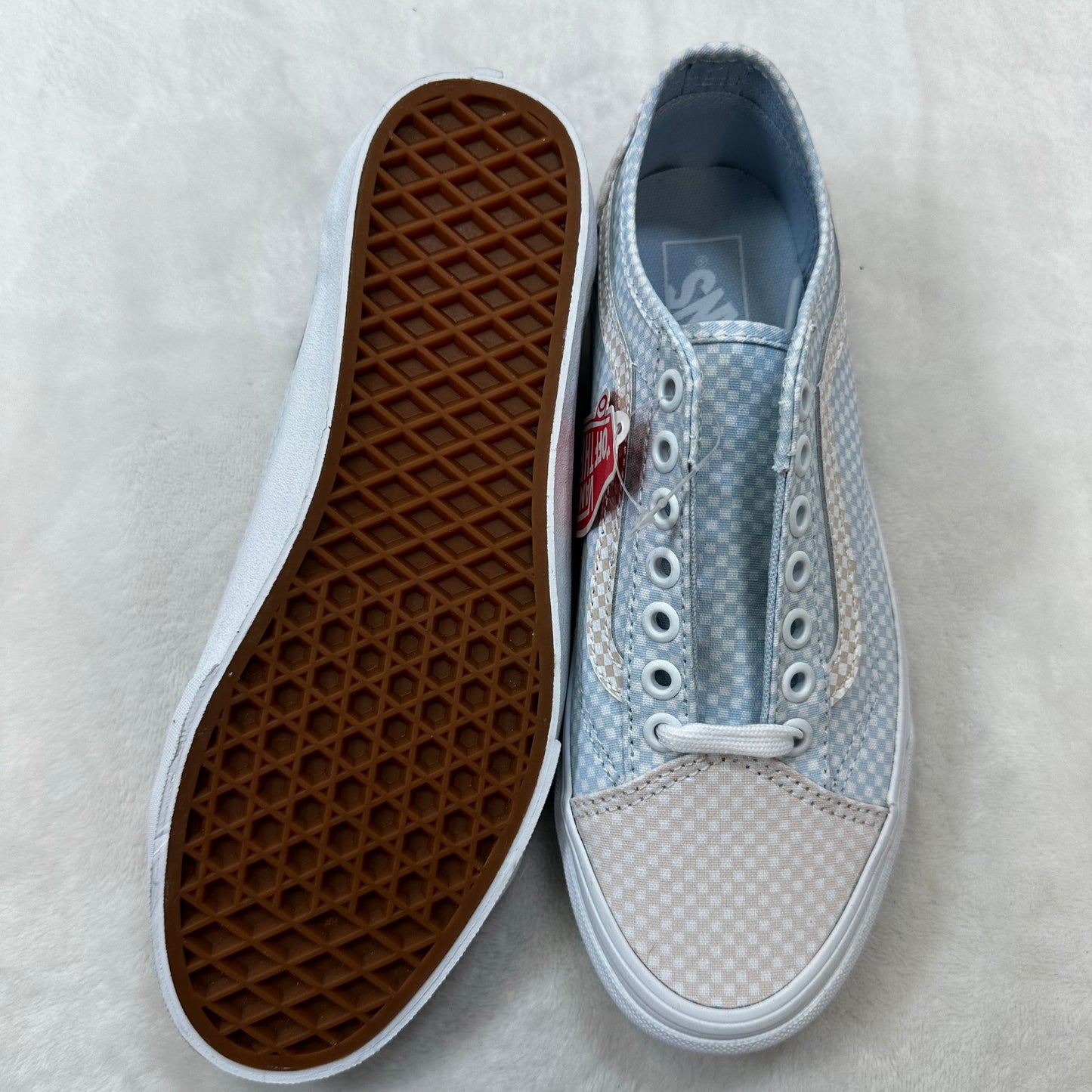 Shoes Athletic By Vans In Blue, Size: 8