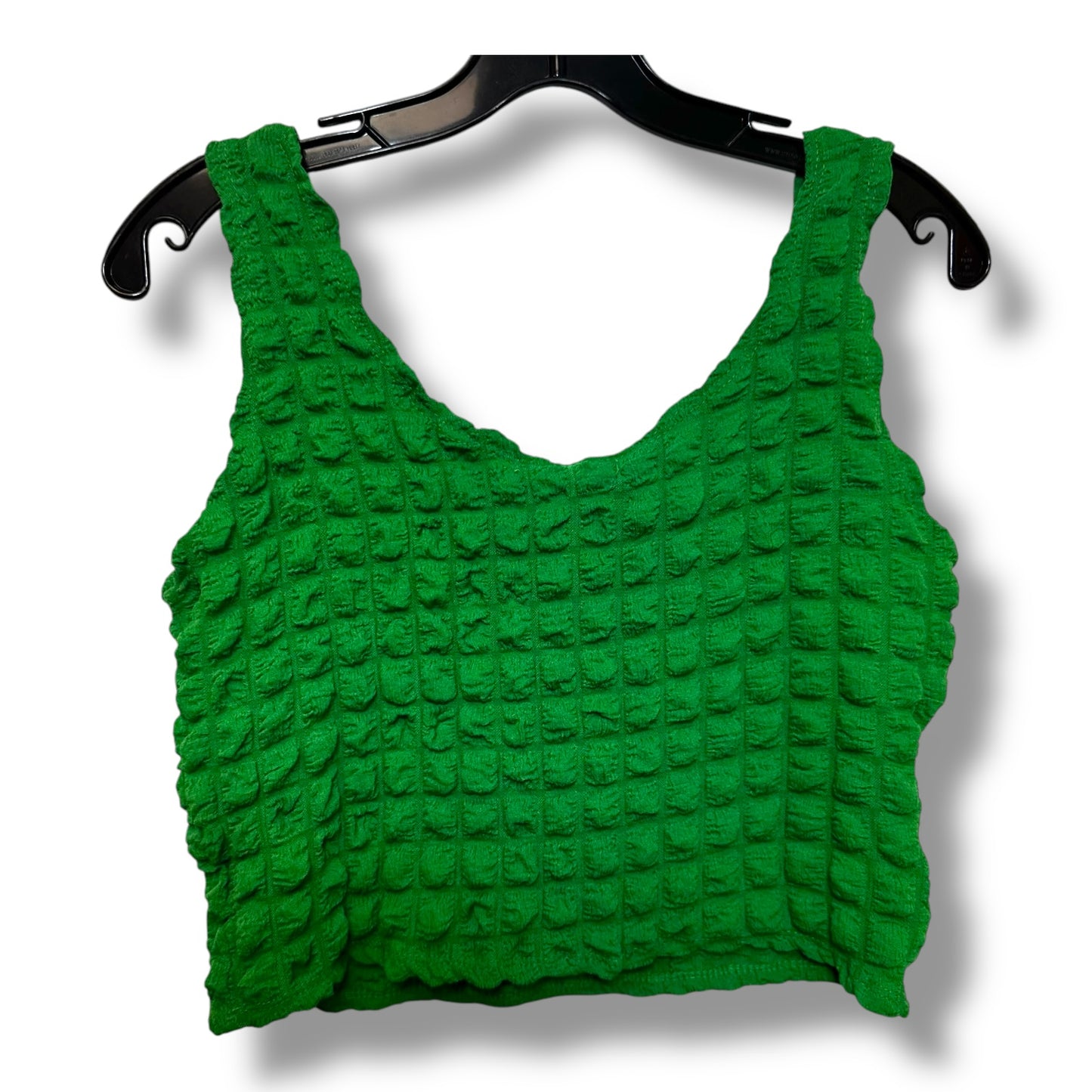 Top Sleeveless By Clothes Mentor In Green, Size: L