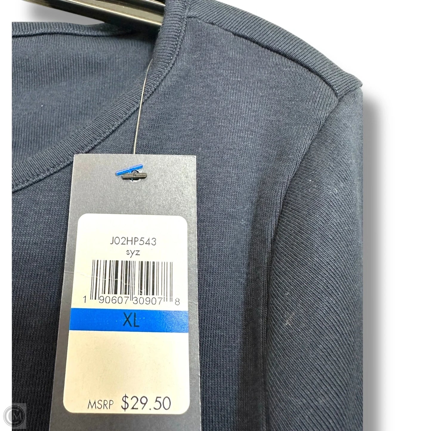 Top Short Sleeve By Tommy Hilfiger In Navy, Size: Xl