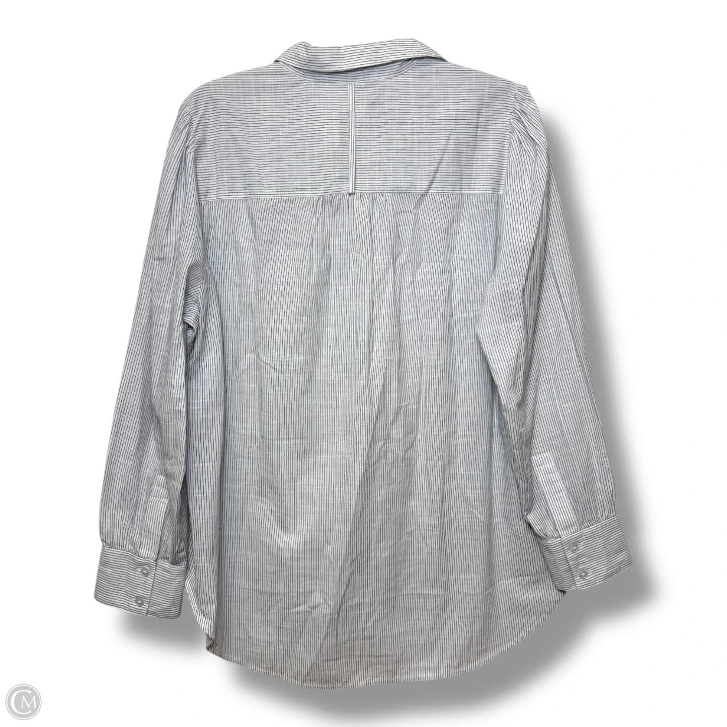 Top Long Sleeve By Lane Bryant In Striped Pattern, Size: 14