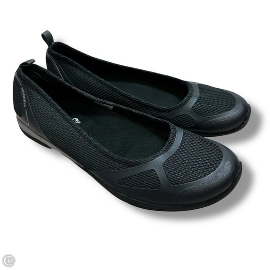 Shoes Flats By Merrell In Black, Size: 8.5