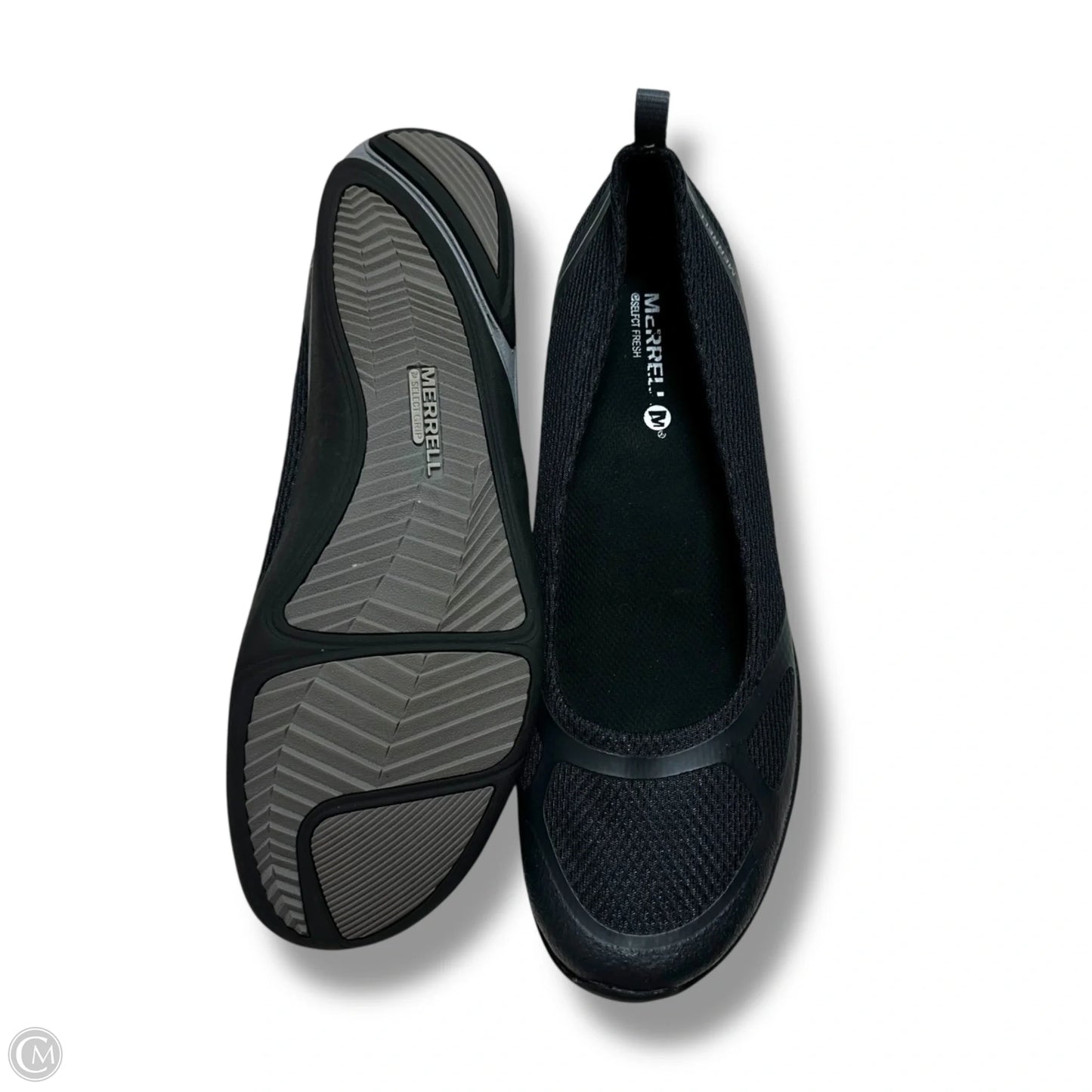 Shoes Flats By Merrell In Black, Size: 8.5