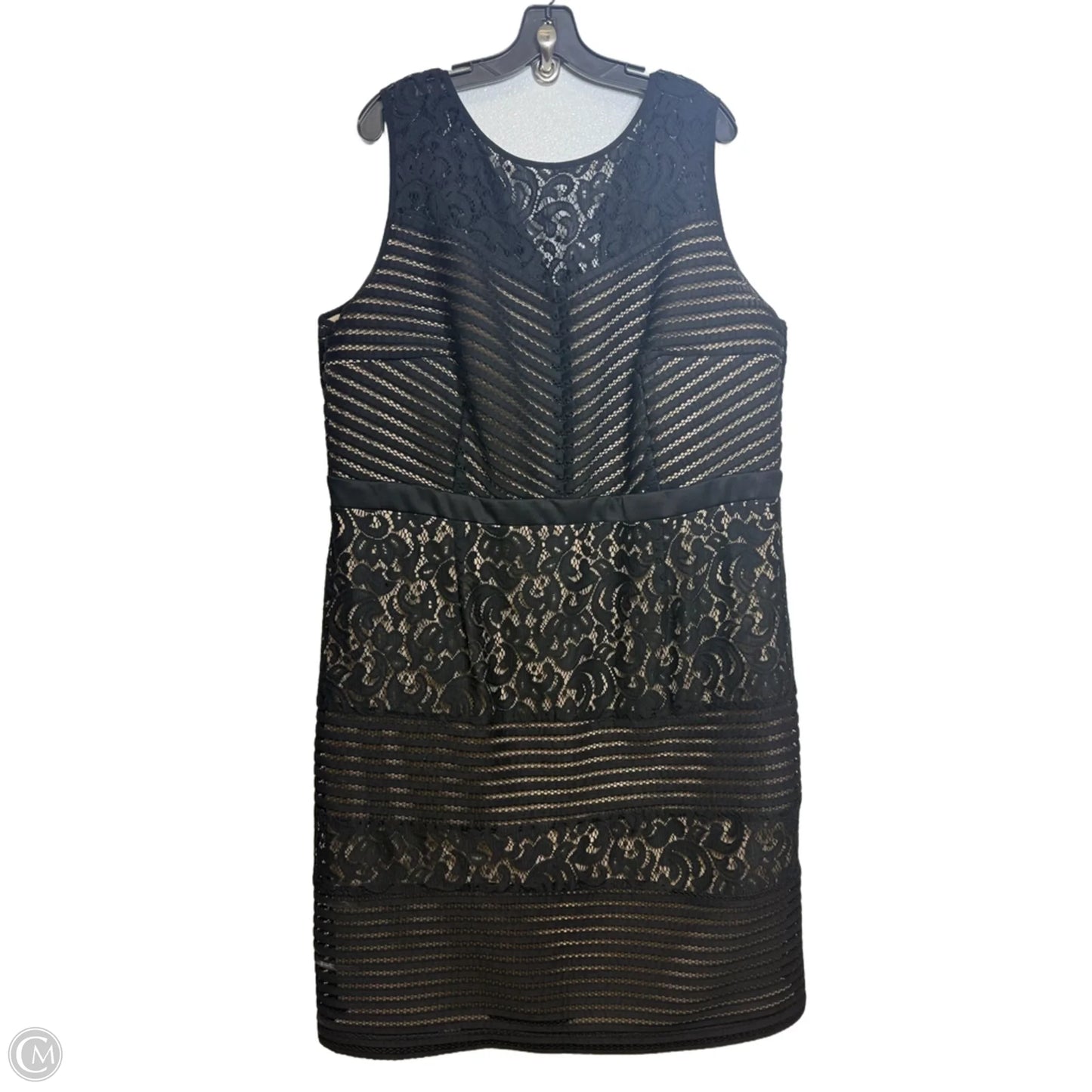 Dress Casual Short By Gabby Skye In Black, Size: 22