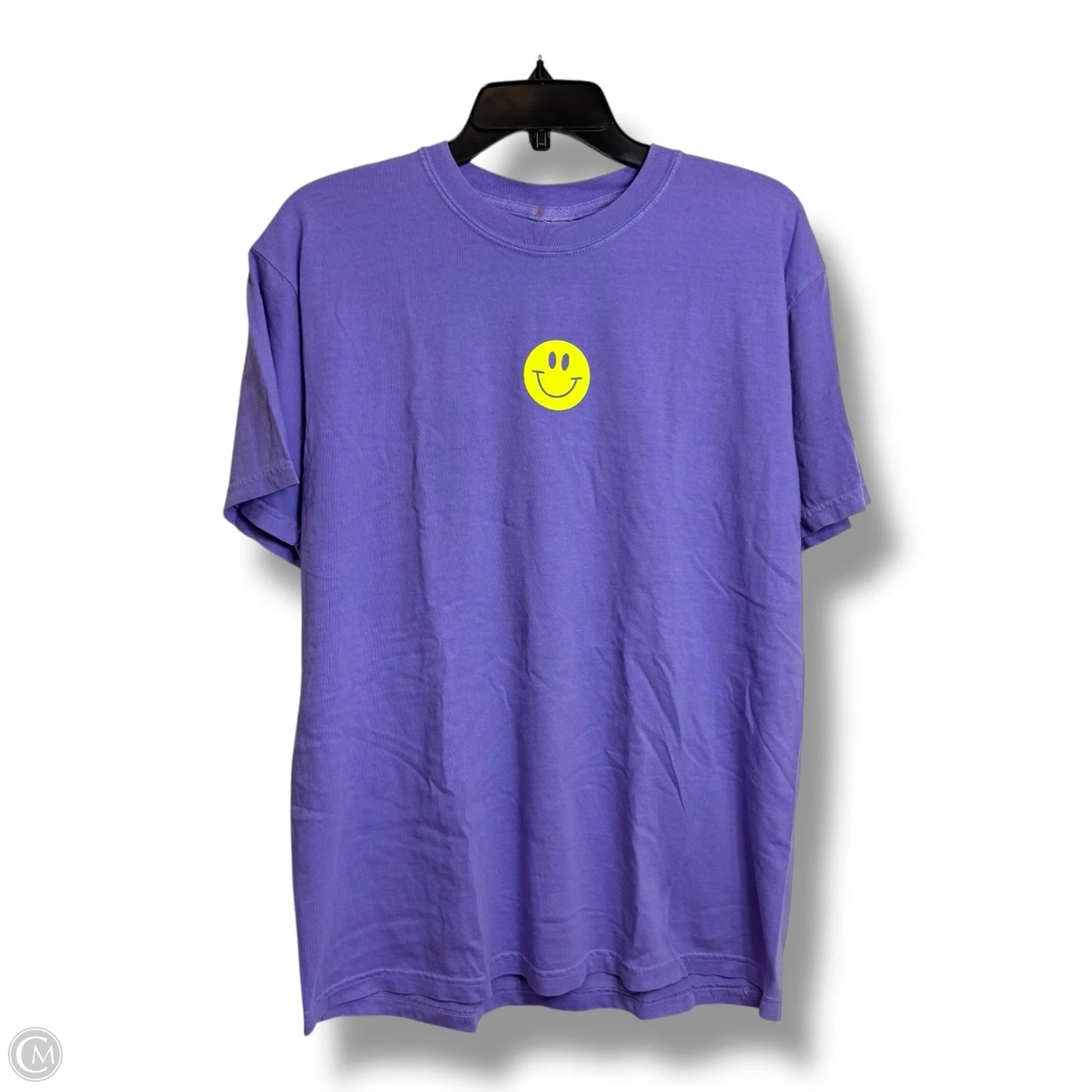 Top Short Sleeve By Clothes Mentor In Purple, Size: L