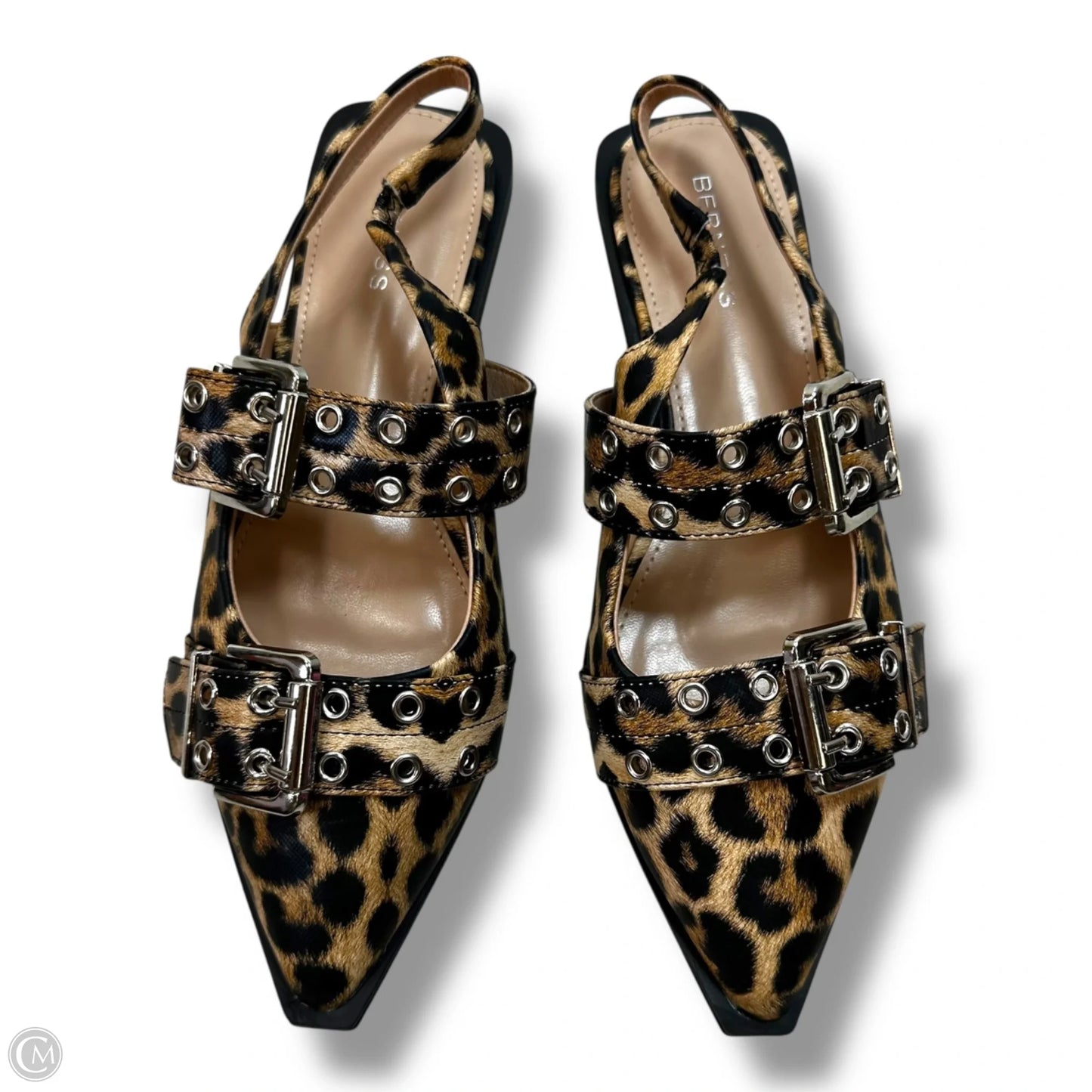 Shoes Flats By Clothes Mentor In Leopard Print, Size: 8