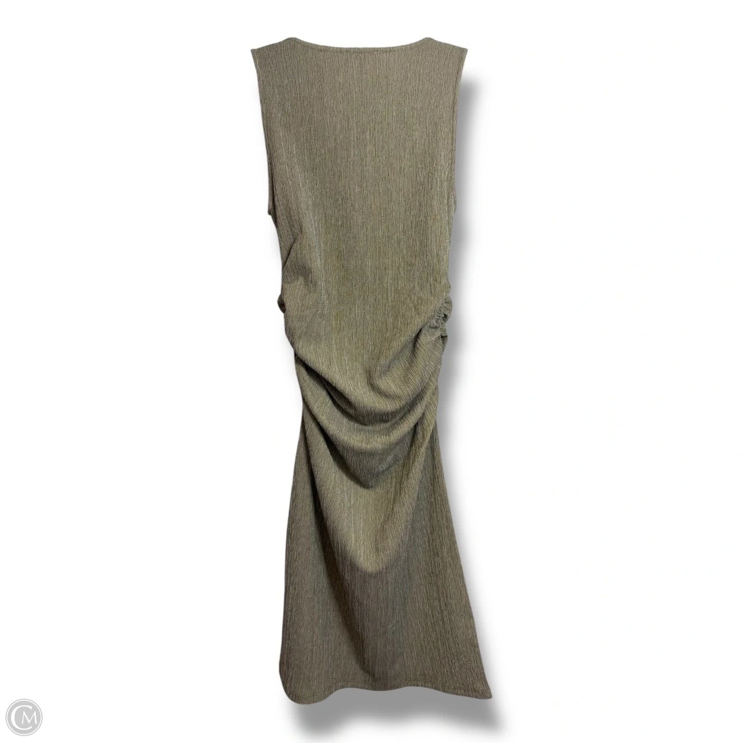 Dress Casual Midi By Loft In Tan, Size: S