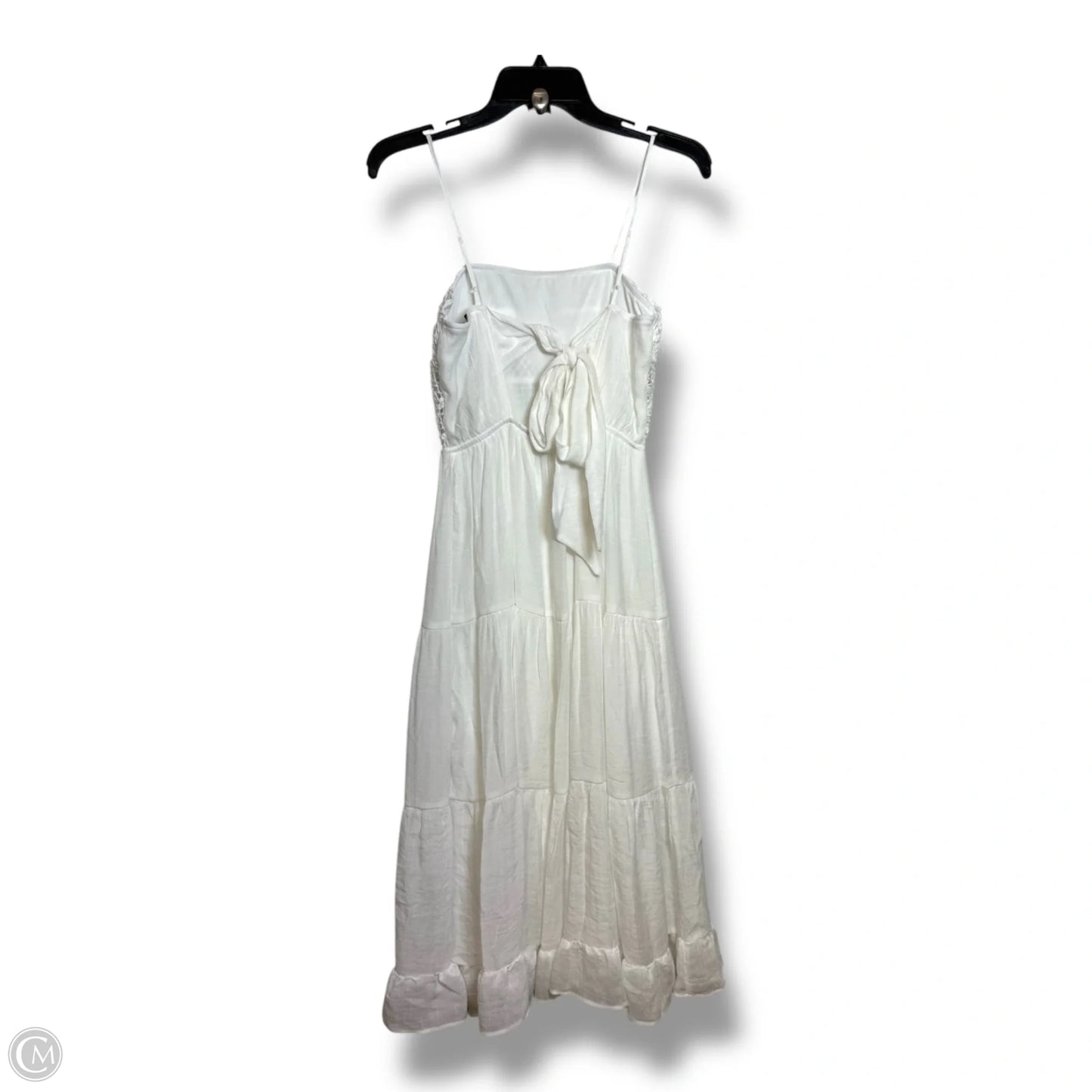 Dress Casual Midi By Francesca's In White, Size: Xs