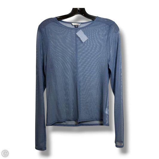 Top Short Sleeve By American Eagle In Blue, Size: Xl