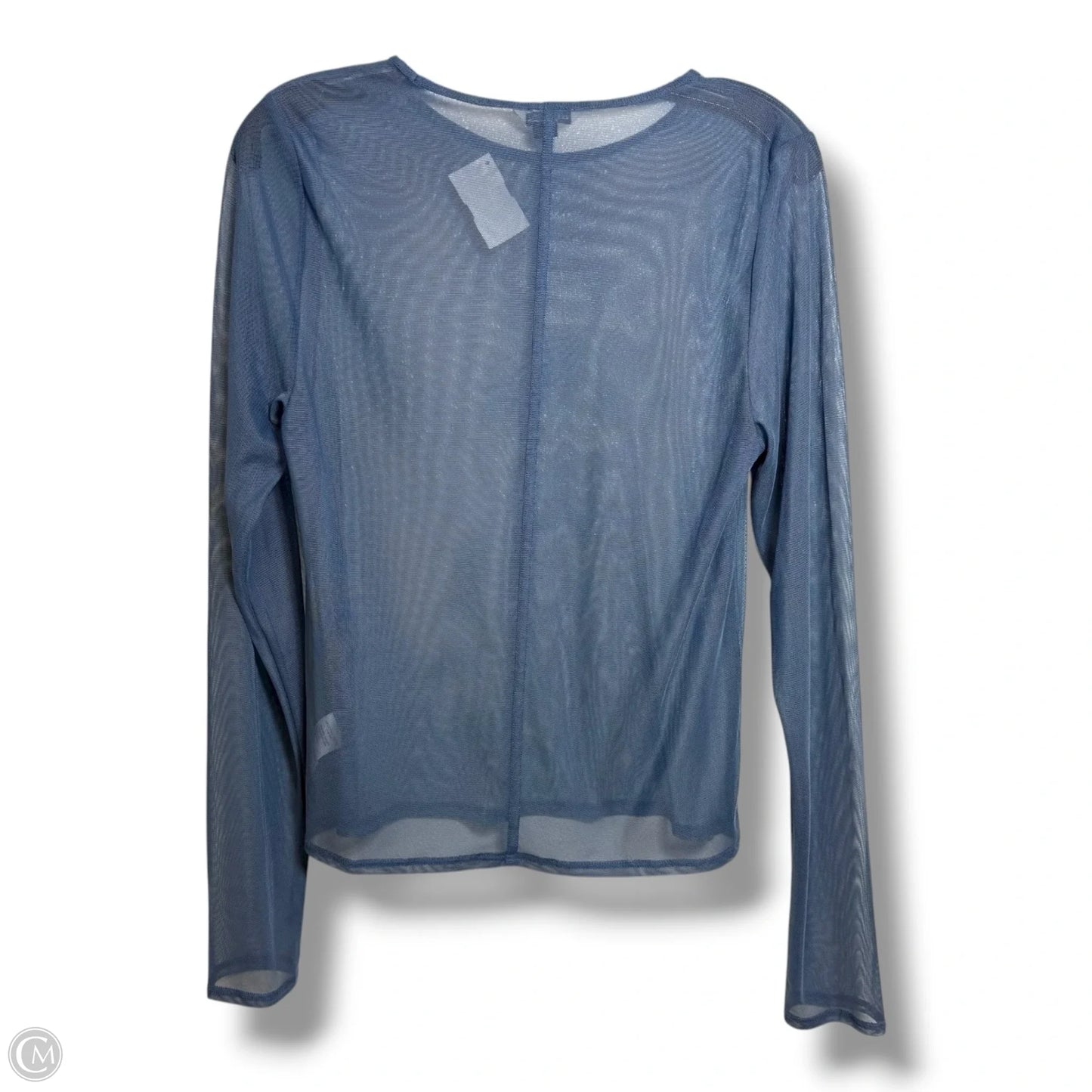 Top Short Sleeve By American Eagle In Blue, Size: Xl