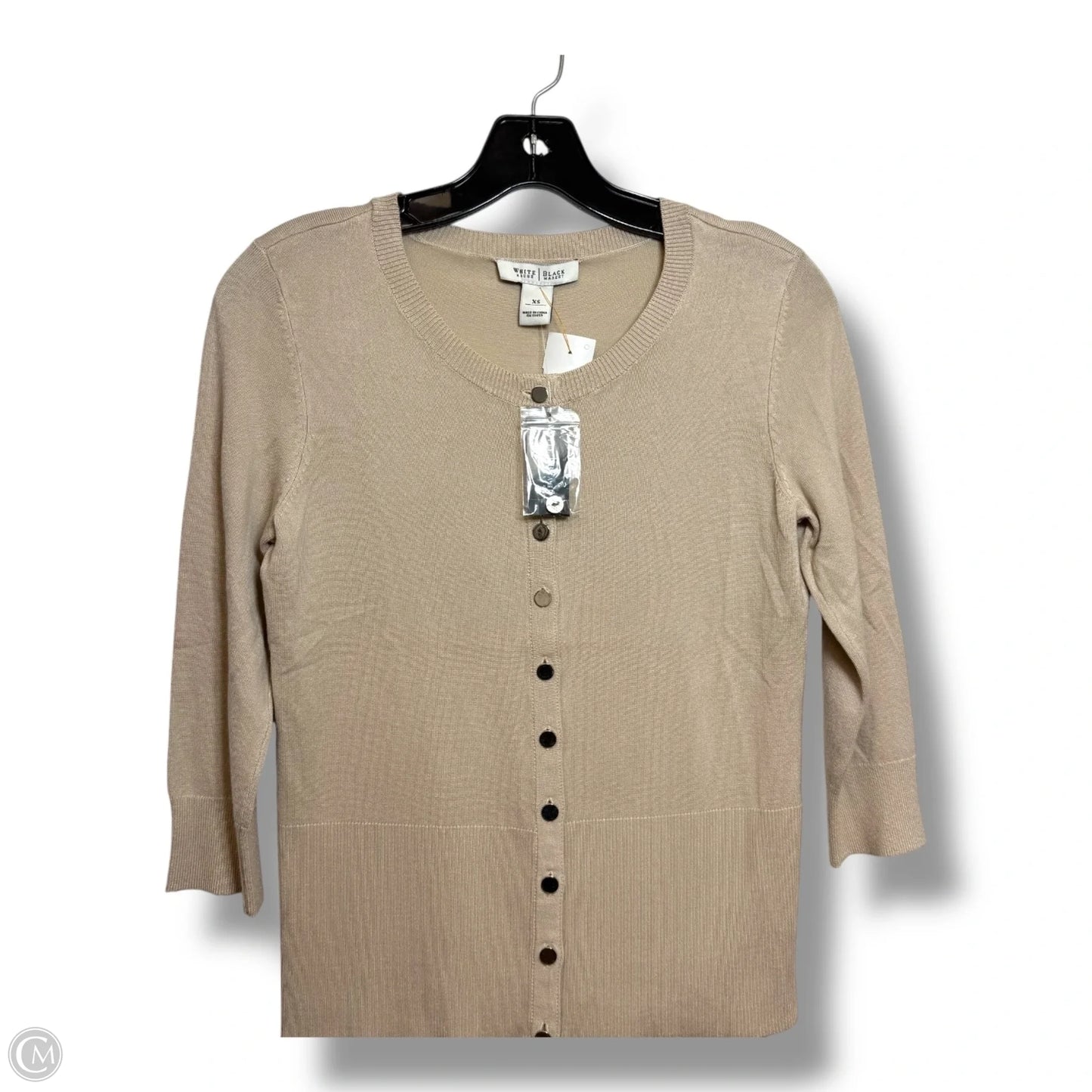 Cardigan By White House Black Market In Beige, Size: Xs