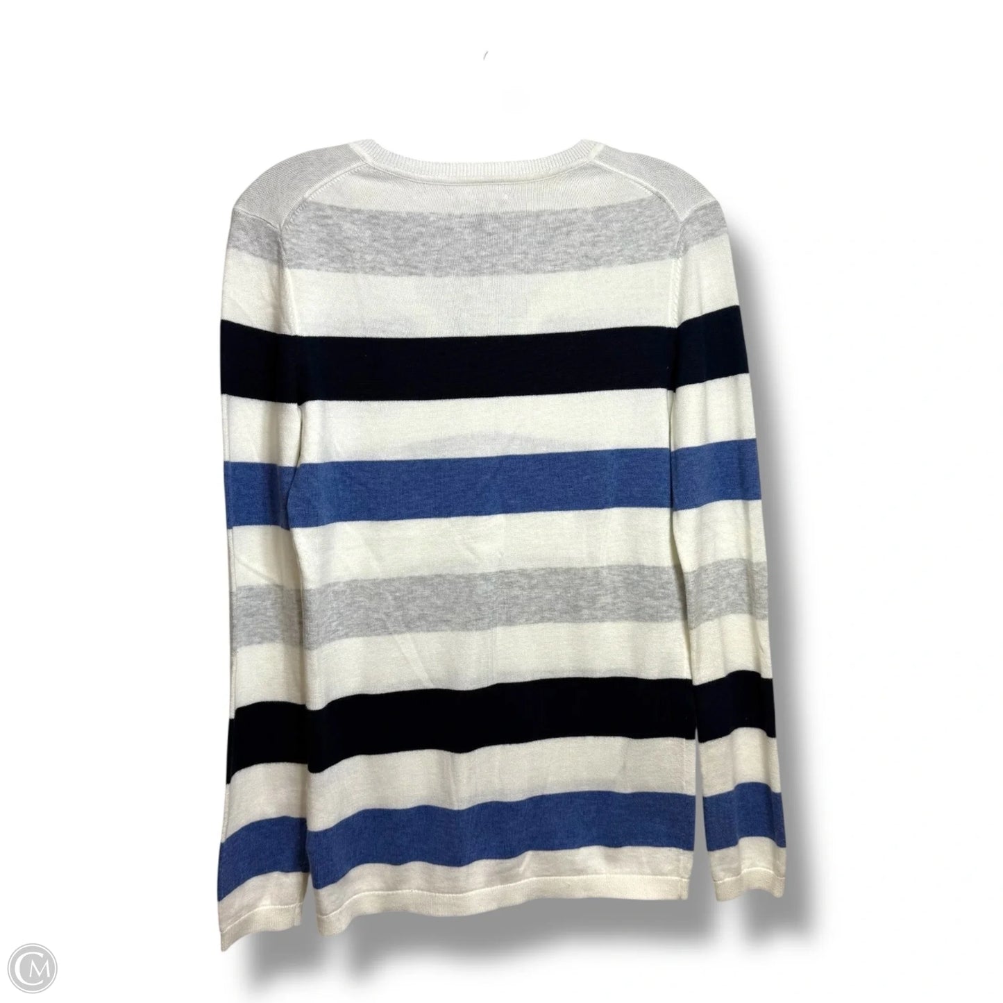 Top Long Sleeve By Tommy Hilfiger In Striped Pattern, Size: Xs