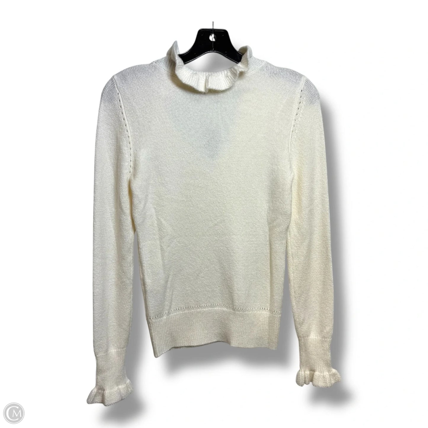 Sweater By White House Black Market In Cream, Size: Xs