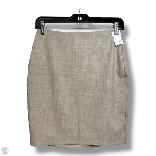 Skirt Mini & Short By Banana Republic In Cream, Size: 0
