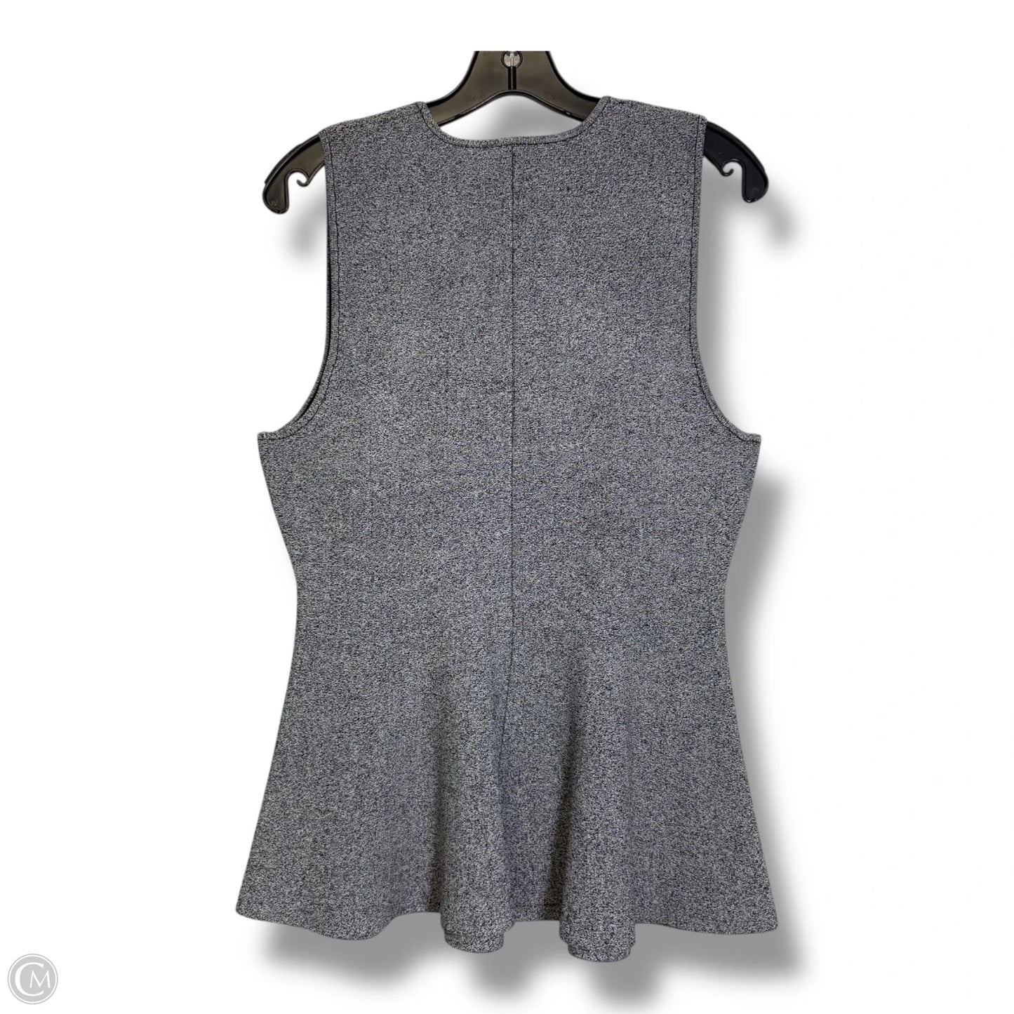 Top Sleeveless By Theory In Grey, Size: L