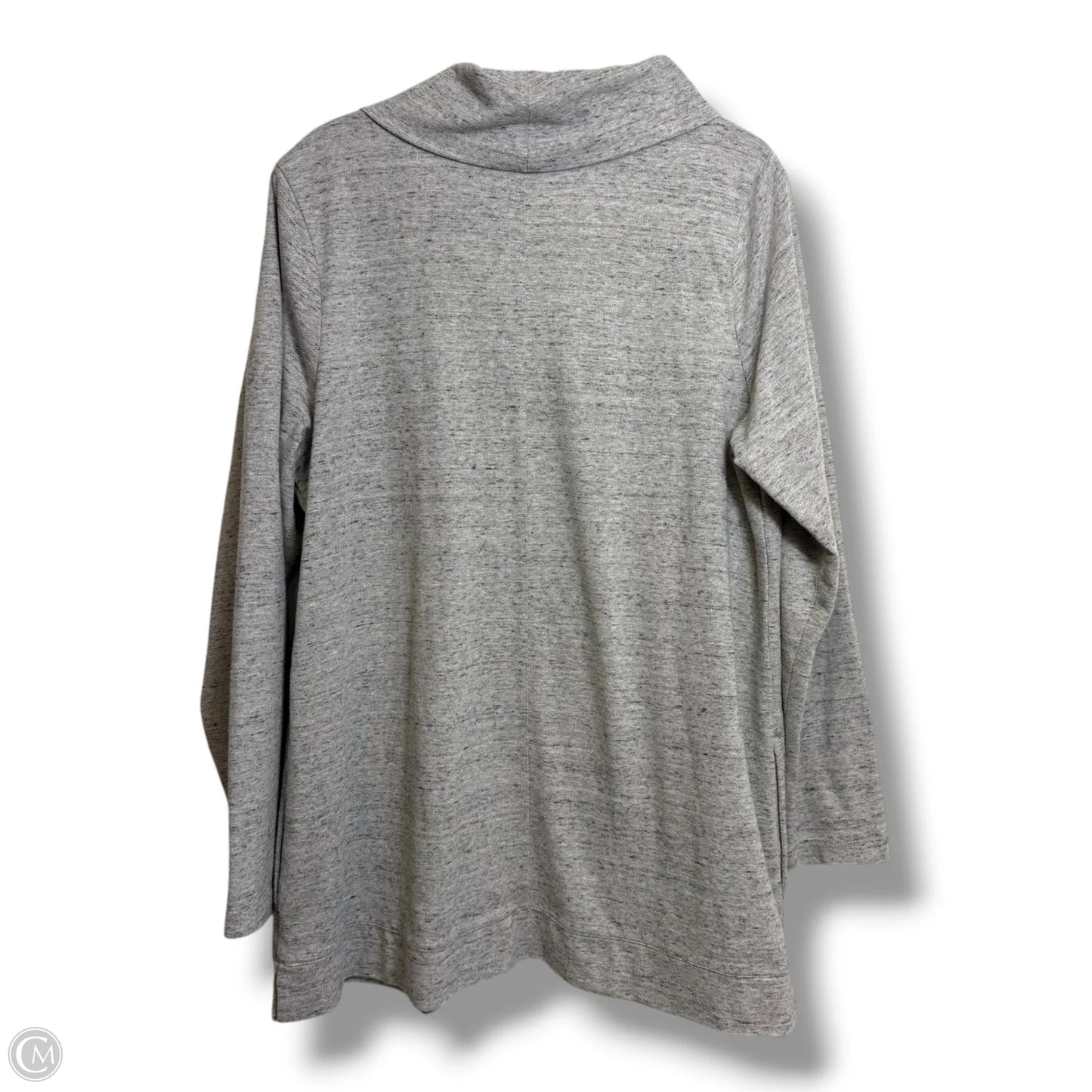 Top Long Sleeve By J. Jill In Grey, Size: L