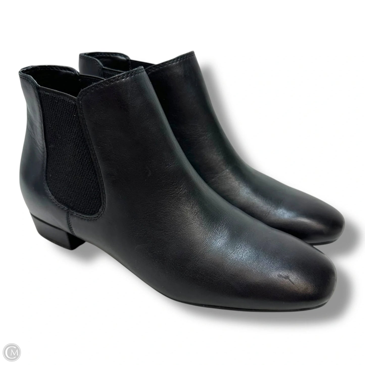 Boots Ankle Flats By Karl Lagerfeld In Black, Size: 8.5