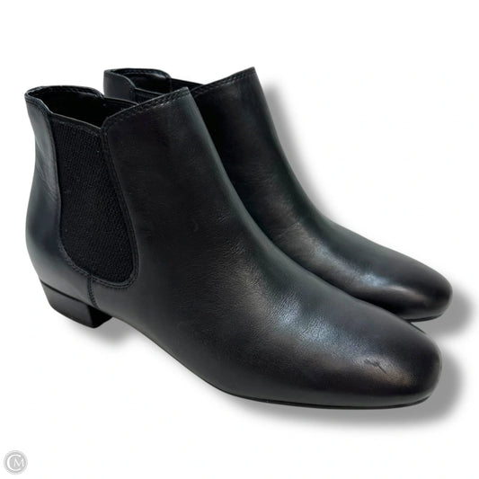 Boots Ankle Flats By Karl Lagerfeld In Black, Size: 8.5