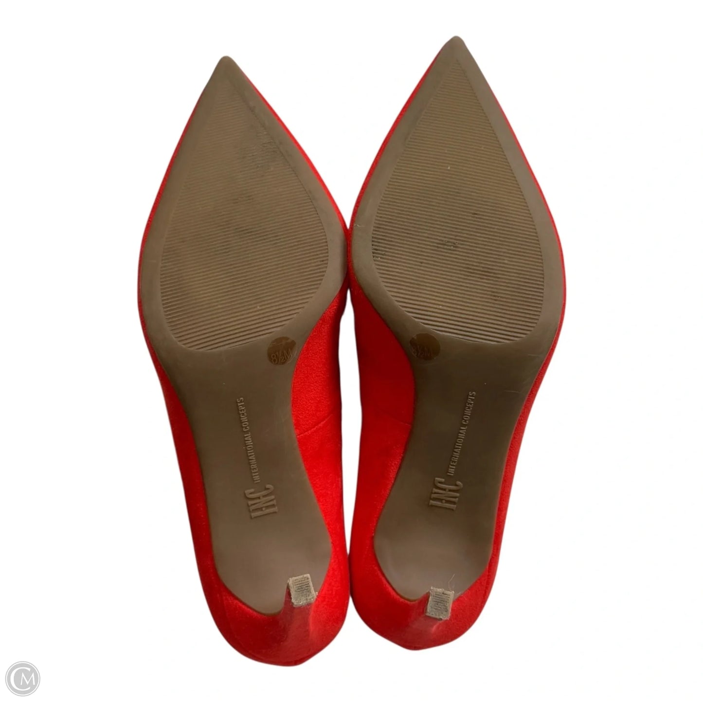 Shoes Heels Stiletto By Inc In Red, Size: 8.5