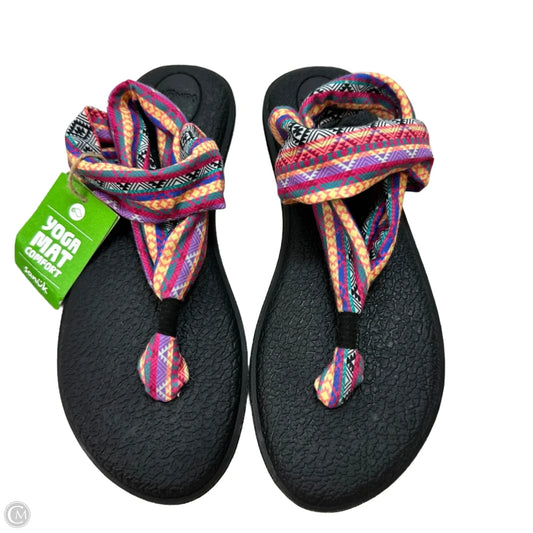 Sandals Flats By SANUK In Multi-colored, Size: 8