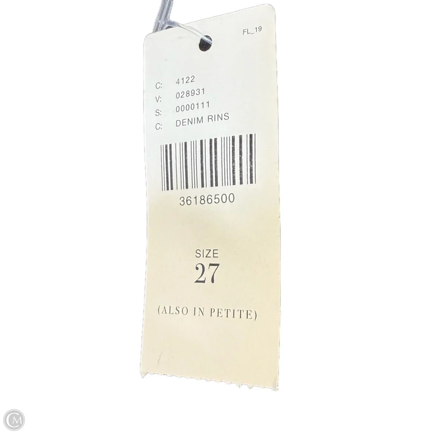 Jeans Straight By Clothes Mentor In Blue, Size: 4